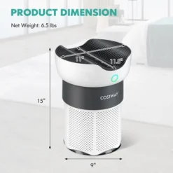 Costway Air Purifier For Home Office Up To 1300 Sq Ft H13 True HEPA Filter Air Cleaner 13 Costway Air Purifier For Home Office Up To 1300 Sq Ft H13 True HEPA Filter Air Cleaner -Costway GUEST cd9e2139 9486 41a5 aa78 e5856ed655b2