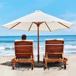 Costway 22 Lbs Round Resin Patio Umbrella Base Stand Holder W/ Adjustable Knob 14 Costway 22 Lbs Round Resin Patio Umbrella Base Stand Holder W/ Adjustable Knob -Costway GUEST cdc71f3a 6134 4eec a573 1eec8f7df75f