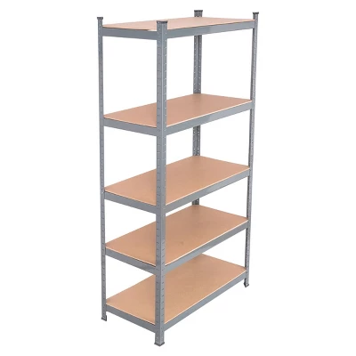 Costway Heavy Duty Steel 72'' Level Garage Shelf Metal Storage Adjustable Shelves Unit 3 Costway Heavy Duty Steel 72'' Level Garage Shelf Metal Storage Adjustable Shelves Unit
