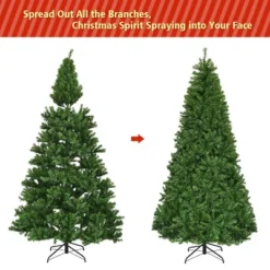 Costway 8Ft Pre-Lit Artificial Christmas Tree Hinged 750 LED Lights -Costway GUEST d0464737 7f74 417d b1e5 a7d79410aa4d