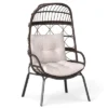 Costway Patio Wicker Rattan Egg Chair With Seat & Back Cushions Metal Indoor Outdoor 2 Costway Patio Wicker Rattan Egg Chair With Seat & Back Cushions Metal Indoor Outdoor -Costway GUEST d0a03cbd 4aa8 49bf b1e2 d687908cdce0