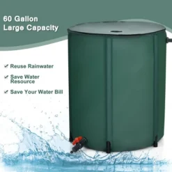 Costway 60 Gallon Portable Rain Barrel Collapsible Tank Water Collector Spigot Filter 14 Costway 60 Gallon Portable Rain Barrel Collapsible Tank Water Collector Spigot Filter -Costway GUEST d0e3ee1b 076f 4093 b3cb 14aa93ec3434