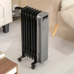 Costway 1500W Oil-Filled Radiator Heater Portable Electric Space Heater 3 Heat Settings -Costway GUEST d137083b ef5d 4886 bd08 3fd98bfd1fca