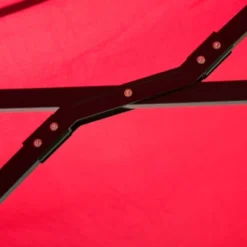 Costway 15' Market Outdoor Umbrella Double-Sided Twin Patio Umbrella With Crank Wine -Costway GUEST d2b62d6b a5de 4052 aa9a 7162da1833d9