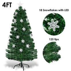Costway 4FT Pre-Lit Fiber Optic Christmas Tree Multicolor Lights -Costway GUEST d64e1f3c a272 4ffd 9335 4a294fca12cf