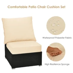 Costway 2PCS Deep Seat Chair Cushion Pads Set Indoor Outdoor W/ Rope Belts 20 Costway 2PCS Deep Seat Chair Cushion Pads Set Indoor Outdoor W/ Rope Belts -Costway GUEST d6f24ddc 85e1 4966 b93b 70900f44e248