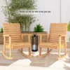 Costway Patio Wooden Rocking Chair High Back Fir Wood Armchair Natural Garden Yard 2 Costway Patio Wooden Rocking Chair High Back Fir Wood Armchair Natural Garden Yard -Costway GUEST d9ece720 2ba7 4a1a 8f63 3e7722cf6073