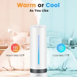 Costway Humidifier For Large Room 9L Warm & Cool Mist Top Fill Ultrasonic Air Vaporizer -Costway GUEST dcf572d3 e25c 4b69 9591 7485ab2879eb