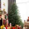 Costway 7ft Artificial Christmas Spruce Hinged Tree W/ 1260 Mixed PE & PVC Tips 1 Costway 7ft Artificial Christmas Spruce Hinged Tree W/ 1260 Mixed PE & PVC Tips -Costway GUEST de84b806 769b 46ed 9029 639575e2a168