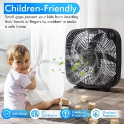 20'' Box Fan -Costway GUEST e0991318 af69 425c 8dfe e77bbbc80b90
