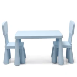Costway Kids Table & 2 Chairs Set Toddler Activity Play Dining Study Desk Baby Gift -Costway GUEST e0c96bc2 c0c0 49c2 8556 5dab1933863a