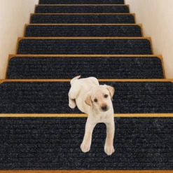 Costway 15 PCS Slip-resistant Stair Mats 30'' X 8'' Non-Slip Stair Treads Carpet 23 Costway 15 PCS Slip-resistant Stair Mats 30'' X 8'' Non-Slip Stair Treads Carpet -Costway GUEST e0e34dce c88a 44bb a970 2688e02c9472