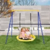 Costway Metal A-Frame Swing Stand Heavy Duty Extra Swing Frame W/Ground Stakes For Backyard 1 Costway Metal A-Frame Swing Stand Heavy Duty Extra Swing Frame W/Ground Stakes For Backyard -Costway GUEST e1e3c759 1b3b 4597 a7dc 3da3081d19b7
