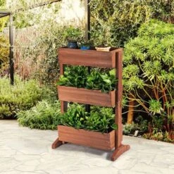3-Tier Raised Garden Bed Vertical Freestanding Elevated Planter Patio Balcony 16 3-Tier Raised Garden Bed Vertical Freestanding Elevated Planter Patio Balcony -Costway GUEST e3cb69e6 515c 413d 8d6f bb6d2a31e874