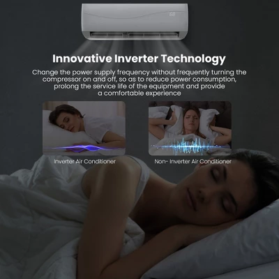 Costway 24000 BTU Mini Split Air Conditioner & Heater Ductless 18.5 SEER2 1500 Sq. Ft 11 Costway 24000 BTU Mini Split Air Conditioner & Heater Ductless 18.5 SEER2 1500 Sq. Ft - Image 9