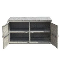 Costway 88 Gallon Garden Patio Rattan Storage Container Box Bin Shelf 19 Costway 88 Gallon Garden Patio Rattan Storage Container Box Bin Shelf -Costway GUEST e9ad83d5 6496 4555 98fd 956c66ecf2e6
