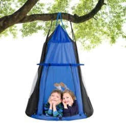 Costway 40'' Kids Hanging Chair Swing Tent Set Hammock Nest Pod Seat 24 Costway 40'' Kids Hanging Chair Swing Tent Set Hammock Nest Pod Seat -Costway GUEST ebfc6d92 0a1a 4d5d 83f6 9fbfee836f13
