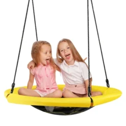 Costway 40'' Nest Tree Swing Outdoor Round Swing For Backyard BlueGreen -Costway GUEST ec5a8ea7 dff3 4fb5 8a82 2915fa3129fe