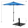 Costway 10ft Solar Lights Patio Umbrella Outdoor W/ 36 LBS Steel Umbrella Stand 1 Costway 10ft Solar Lights Patio Umbrella Outdoor W/ 36 LBS Steel Umbrella Stand -Costway GUEST ef062a67 2bba 4965 b856 a320b9f42661