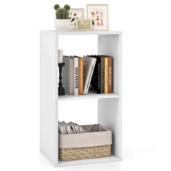 Costway 2/3-Cube Bookcase Open Back Bookshelf With Anti-tip Kit Modern Style Organizer -Costway GUEST f1ca9420 3748 4032 88bc 5bc45d0fb67a