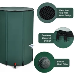 Costway 100 Gallon Portable Rain Barrel Water Collector Collapsible Tank W/Spigot Filter -Costway GUEST f421e1d8 97b7 41d1 ae87 f530dea991a1