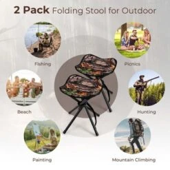 Costway 2 Pack Folding Hunting Stool Lightweight Foldable Outdoor Stool Seat -Costway GUEST f62bf097 5e4b 4d3c a7a0 1e509874eebd