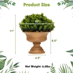 Costway 4-Pack Artificial Plants Fake Mini Potted Plant Small Greenery Decor For Indoor 14 Costway 4-Pack Artificial Plants Fake Mini Potted Plant Small Greenery Decor For Indoor -Costway GUEST f8dd7052 f929 4df9 8855 a3a92955b38b