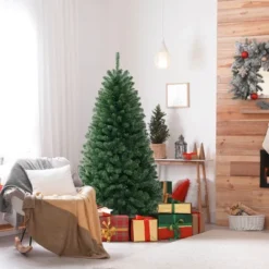 Costway 6/7/8 FT Christmas Tree With 568 PVC Branch Tips 200 Warm White LED Lights Gloves -Costway GUEST f8fb52a6 303a 48be be3f 7d410b2d1e1e