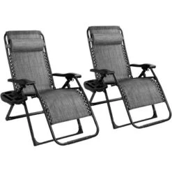 Costway 2PC Oversize Lounge Patio Heavy Duty Folding Recliner 29 Costway 2PC Oversize Lounge Patio Heavy Duty Folding Recliner -Costway GUEST f96d3a21 8d04 4b6a 9e8c f1978309d0d5