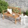 Costway 2-Person Bench Patio Acacia Wood Outdoor Loveseat Chair Garden Natural 1 Costway 2-Person Bench Patio Acacia Wood Outdoor Loveseat Chair Garden Natural -Costway GUEST fa451b17 639b 48b6 b7ca e4fec3497ab8