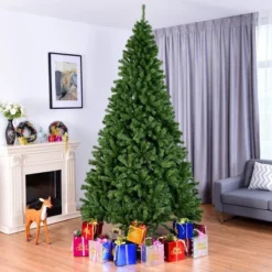 Costway 6FT/7.5FT/9FT PVC Christmas Tree Hinged Solid Metal Legs 25 Costway 6FT/7.5FT/9FT PVC Christmas Tree Hinged Solid Metal Legs -Costway GUEST fc4d08b5 2b87 4c64 be16 ace0991636b2