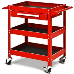 Three Tray Rolling Tool Cart Mechanic Cabinet Storage ToolBox Organizer W/Drawer 17 Three Tray Rolling Tool Cart Mechanic Cabinet Storage ToolBox Organizer W/Drawer -Costway GUEST fda6b4d5 ee6b 463e 8fb7 518a39c7918f