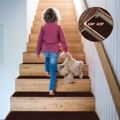 Costway 15 PCS Slip-resistant Stair Mats 30'' X 8'' Non-Slip Stair Treads Carpet 16 Costway 15 PCS Slip-resistant Stair Mats 30'' X 8'' Non-Slip Stair Treads Carpet -Costway GUEST ffbd126f dccc 4a80 a1f3 340fe86a6c60